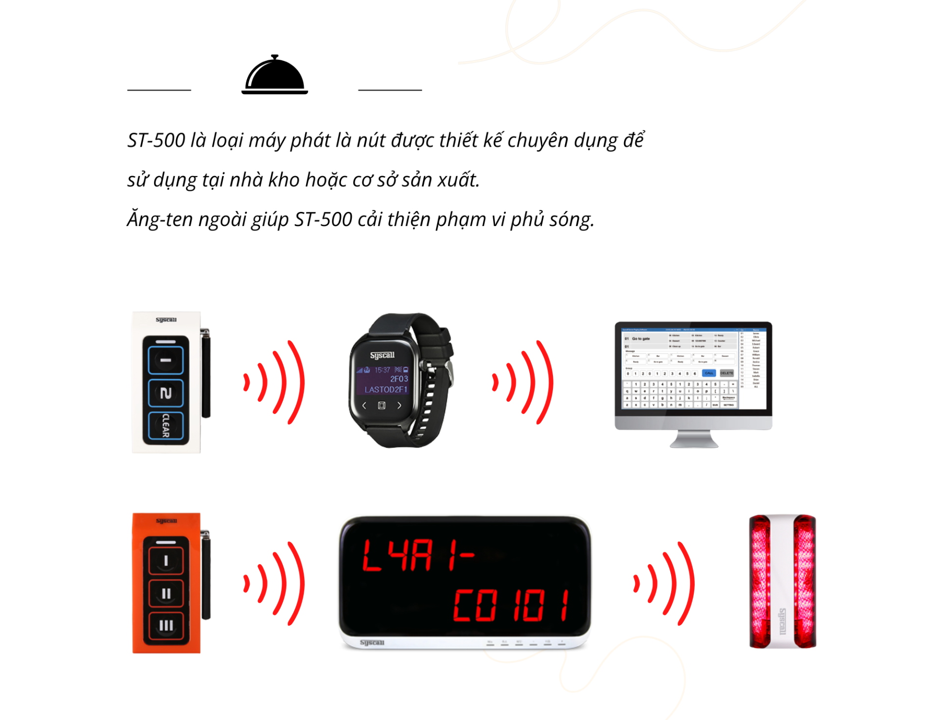 chông gọi phục vụ